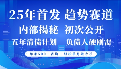 2025年首次公开，真正的事业型赛道，客咨不断，单月轻松破W-福缘创业网_创业项目大全