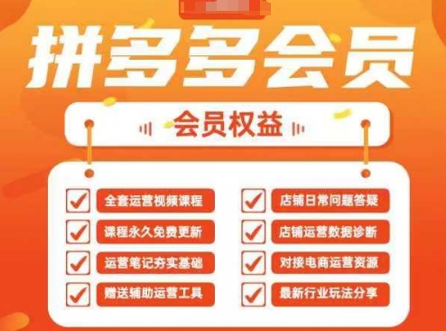 2025拼多多运营实战课，40节全流程教学，覆盖拼多多运营全链路-福缘创业网_创业项目大全