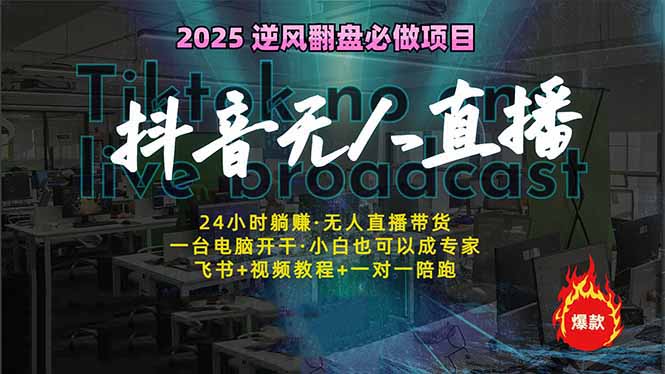 （14539期）抖音无人直播新风口：轻松实现睡后收入，一人管理多设备，24小时不间断…-福缘创业网_创业项目大全