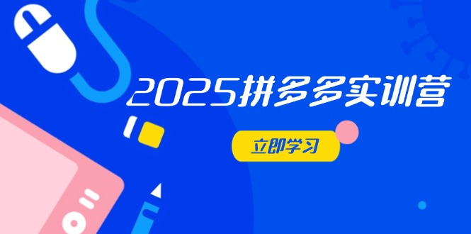 （14531期）2025拼多多实训营：深度剖析运营关键，助力电商人快速提升-福缘创业网_创业项目大全