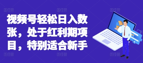视频号轻松日入数张，处于红利期项目，特别适合新手-福缘创业网_创业项目大全